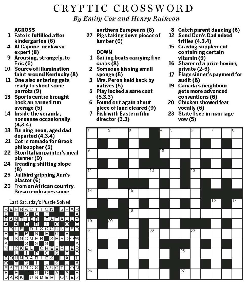 Kvetch crossword